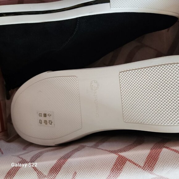 LDP "Kaila" Black leather booties/sneakers. NIB. Size 9.5. Host Pick. - Picture 10 of 12